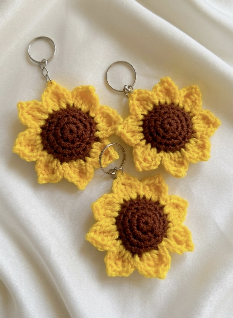 Sunflower keychain 🌻 thumbnail 2