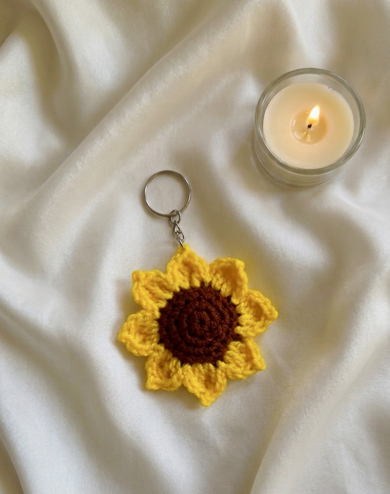 Sunflower keychain 🌻
